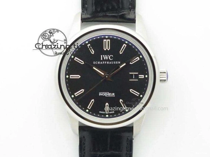 MIROTIME 0517 Portofino Chrono RG Black Dial on Black Leather Strap A HighPerformance 7389